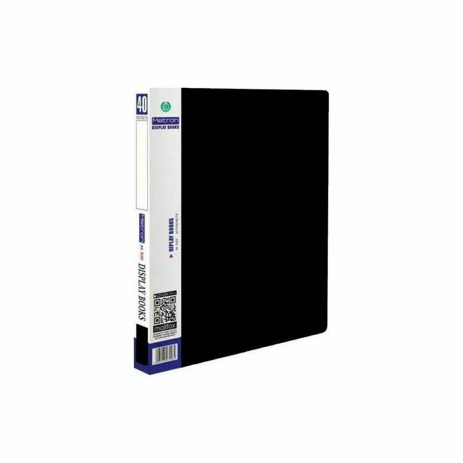 Metron Σουπλ 40 Θέσεων Α4 Μαύρο (90740Β) Metron Σουπλ 40 Θέσεων Α4 Μαύρο (90740Β)