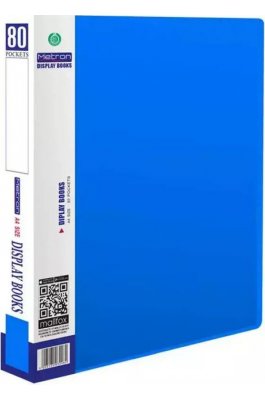 Metron Σουπλ 80 Θέσεων Α4 Μπλε (90780L) Metron Σουπλ 80 Θέσεων Α4 Μπλε (90780L)