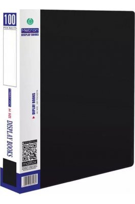 Metron Σουπλ 100 Θέσεων Α4 Μαύρο (907100Β) Metron Σουπλ 100 Θέσεων Α4 Μαύρο (907100Β)