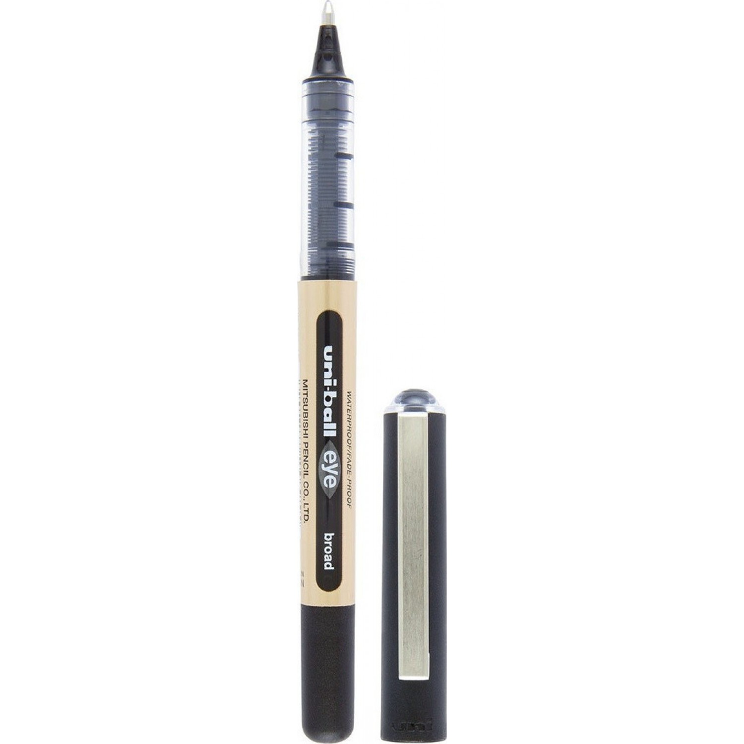Uni-Ball Στυλό Rollerball 1.0mm με Μαύρο Mελάνι Eye Broad (UB15010)