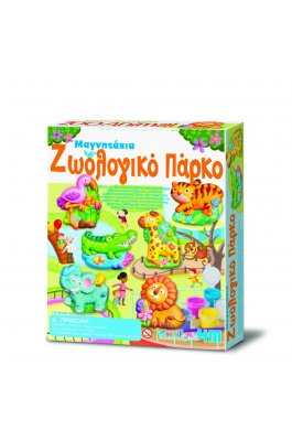 4M Μαγνητικό Παιχνίδι Ζωολογικό Πάρκο (4Μ0527)