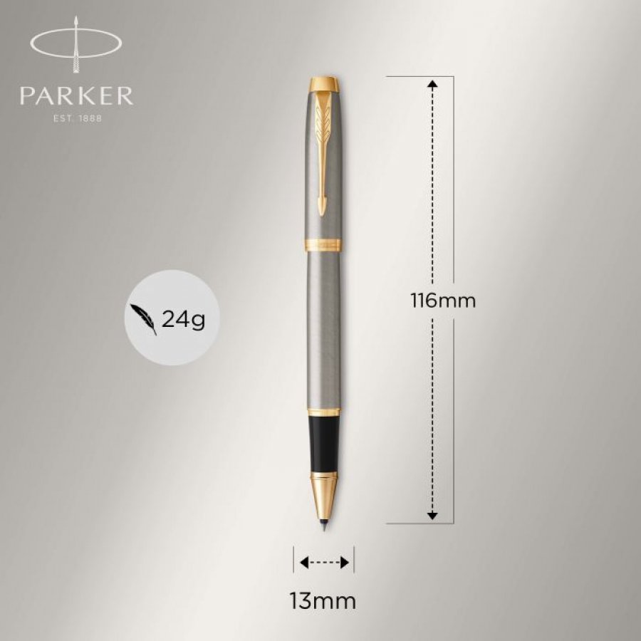 Parker IM Core Σετ Στυλό Rollerball με Ballpen Brushed Metal σε Θήκη (σε Χάρτινη Κασετίνα) Parker IM Core Σετ Στυλό Rollerball με Ballpen Brushed Metal σε Θήκη (σε Χάρτινη Κασετίνα)