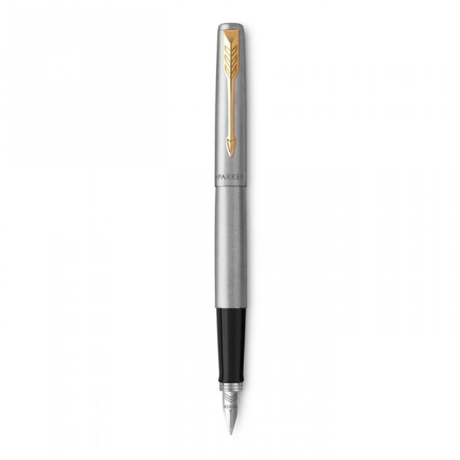 Parker Jotter Σετ Στυλό Ballpoint με Πένα από Ατσάλι Ασημί σε Χάρτινη Κασετίνα