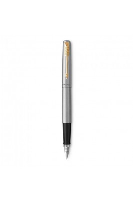 Parker Jotter Σετ Στυλό Ballpoint με Πένα από Ατσάλι Ασημί σε Χάρτινη Κασετίνα