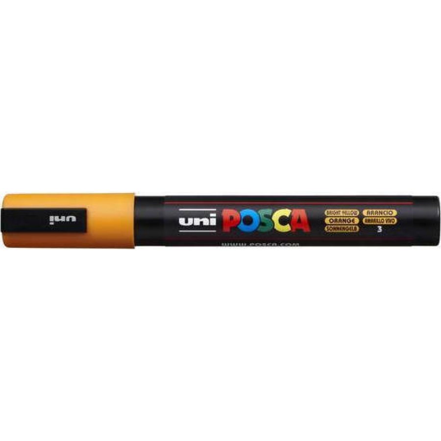 Uni-Ball Posca Ανεξίτηλος Μαρκαδόρος 1.8-2.5mm Πορτοκαλί (PC5M) Uni-Ball Posca Ανεξίτηλος Μαρκαδόρος 1.8-2.5mm Πορτοκαλί (PC5M)