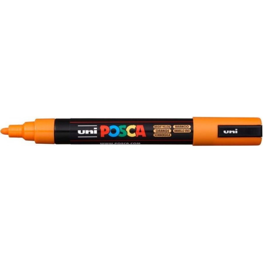 Uni-Ball Posca Ανεξίτηλος Μαρκαδόρος 1.8-2.5mm Πορτοκαλί (PC5M) Uni-Ball Posca Ανεξίτηλος Μαρκαδόρος 1.8-2.5mm Πορτοκαλί (PC5M)