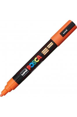 Uni-Ball Posca Ανεξίτηλος Μαρκαδόρος 1.8-2.5mm Πορτοκαλί (PC5M)