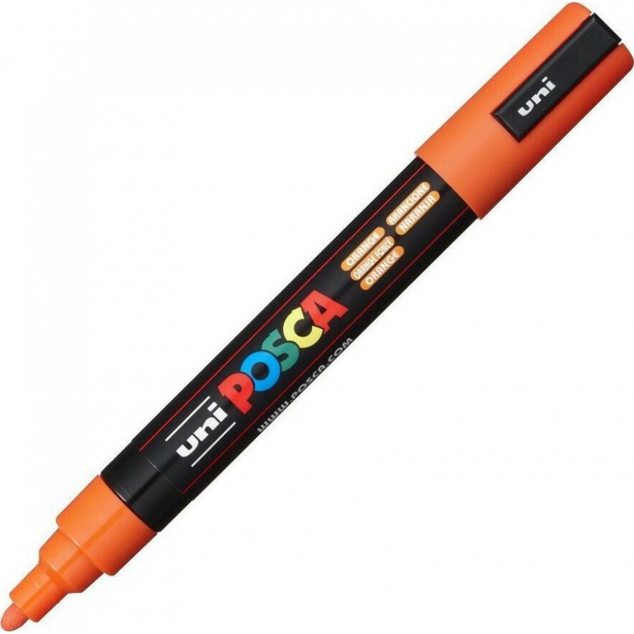 Uni-Ball Posca Ανεξίτηλος Μαρκαδόρος 1.8-2.5mm Πορτοκαλί (PC5M) Uni-Ball Posca Ανεξίτηλος Μαρκαδόρος 1.8-2.5mm Πορτοκαλί (PC5M)
