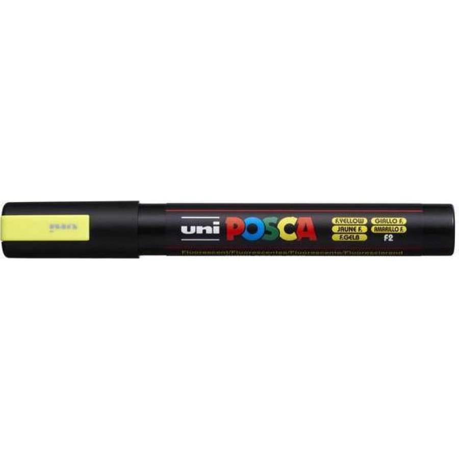 Uni-Ball Posca Ανεξίτηλος Μαρκαδόρος 1.8-2.5mm Φωσφοριζέ Κίτρινο (PC5M) Uni-Ball Posca Ανεξίτηλος Μαρκαδόρος 1.8-2.5mm Φωσφοριζέ Κίτρινο (PC5M)