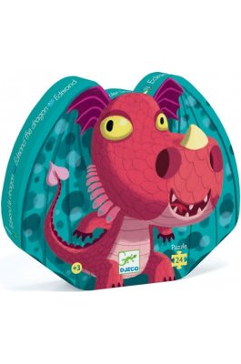 Djeco Παιδικό Puzzle Dragon Edmond 24 pcs (DJ07214)