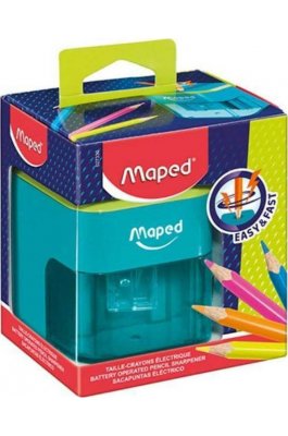 Maped Turbo Twist 2.0 Ηλεκτρική Ξύστρα Γαλάζια (027330)