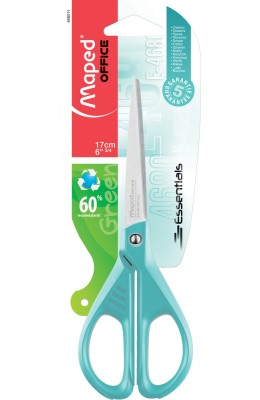 Ψαλίδι Essential Green 17 cm Συμμετρικό Βεραμάν (468011)