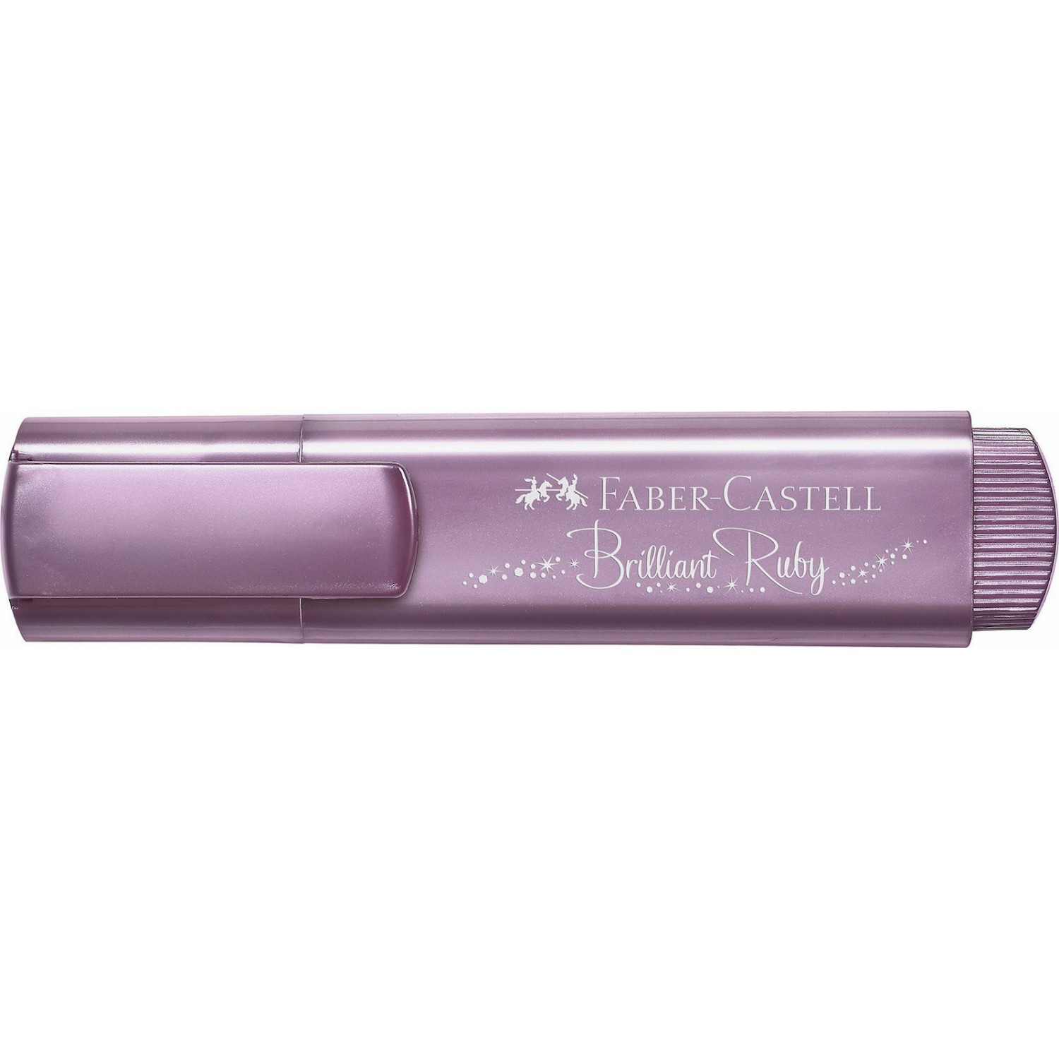 Faber-Castell Μαρκαδόρος Υπογράμμισης Μεταλλικό Ρουμπινί 5mm (154621)