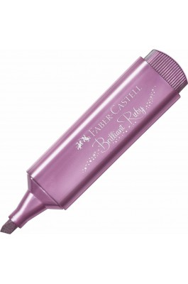 Faber-Castell Μαρκαδόρος Υπογράμμισης Μεταλλικό Ρουμπινί 5mm (154621)