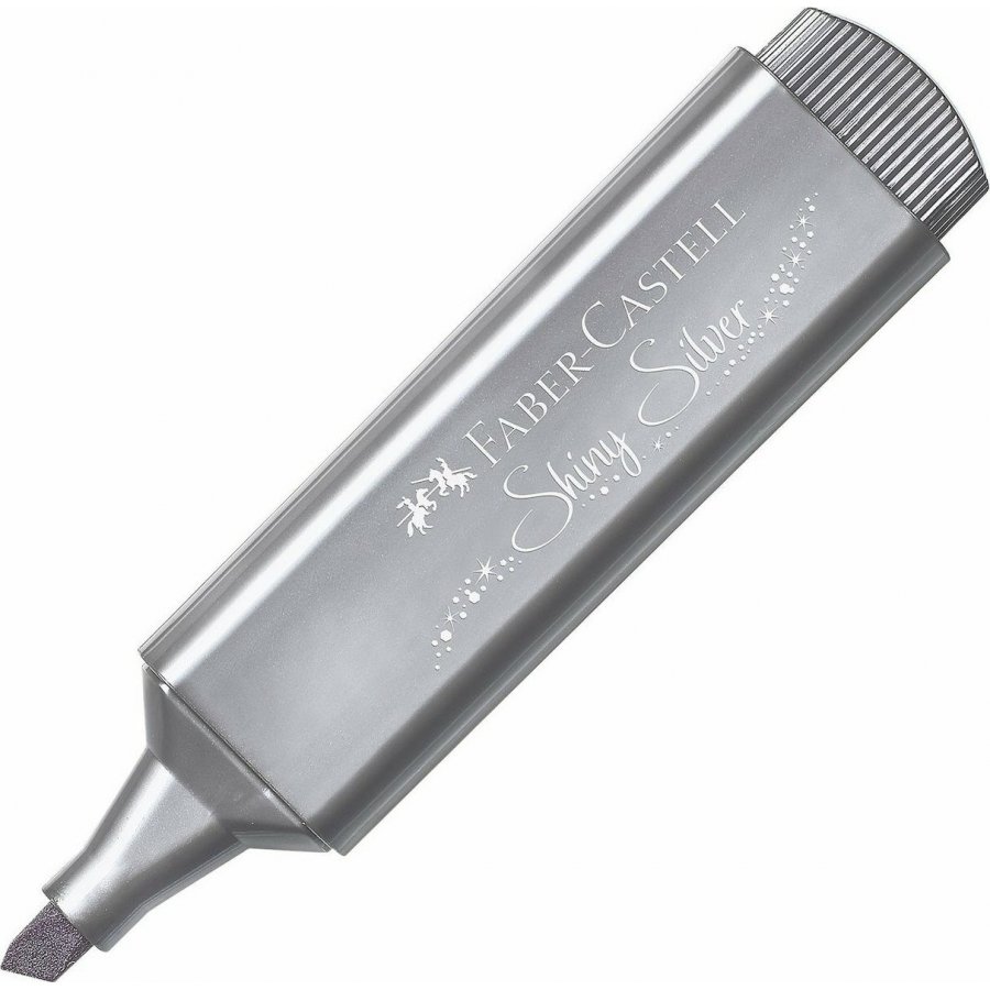 Faber-Castell Μαρκαδόρος Υπογράμμισης Μεταλλικό Ασημί 5mm (154661) Faber-Castell Μαρκαδόρος Υπογράμμισης Μεταλλικό Ασημί 5mm (154661)