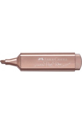 Faber-Castell Μαρκαδόρος Υπογράμμισης Μεταλλικό Ροζ 5mm (154626)