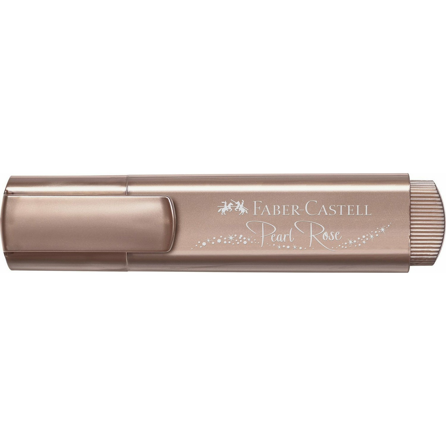 Faber-Castell Μαρκαδόρος Υπογράμμισης Μεταλλικό Ροζ 5mm (154626)