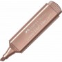Faber-Castell Μαρκαδόρος Υπογράμμισης Μεταλλικό Ροζ 5mm (154626)