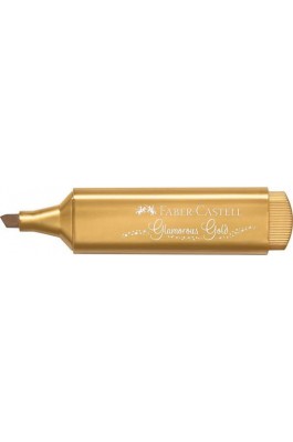 Faber-Castell Μαρκαδόρος Υπογράμμισης Μεταλλικό Χρυσό 5mm (154650)