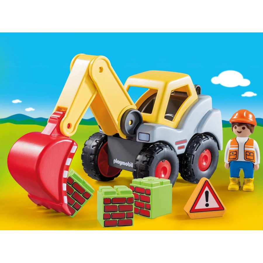 Playmobil 123 Φορτωτής Εκσκαφέας (70125) Playmobil 123 Φορτωτής Εκσκαφέας (70125)