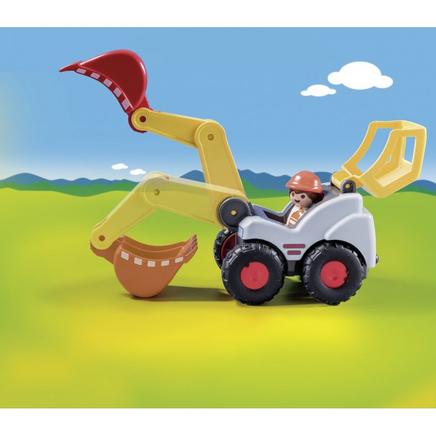 Playmobil 123 Φορτωτής Εκσκαφέας (70125) Playmobil 123 Φορτωτής Εκσκαφέας (70125)