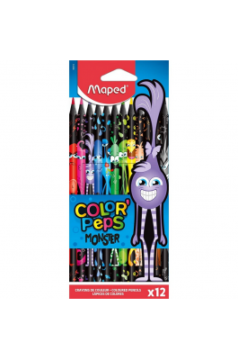 Maped Color'Peps Monsters 12τμχ Maped Color'Peps Monsters 12τμχ