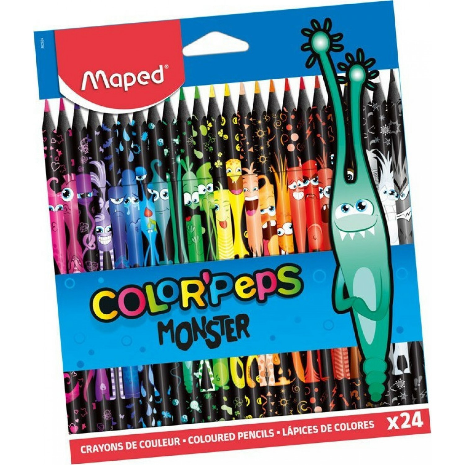Maped Color'Peps Monster 24τμχ (862624)