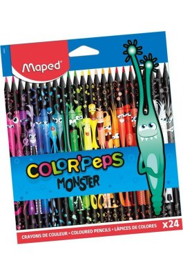 Maped Color'Peps Monster 24τμχ (862624) Maped Color'Peps Monster 24τμχ (862624)