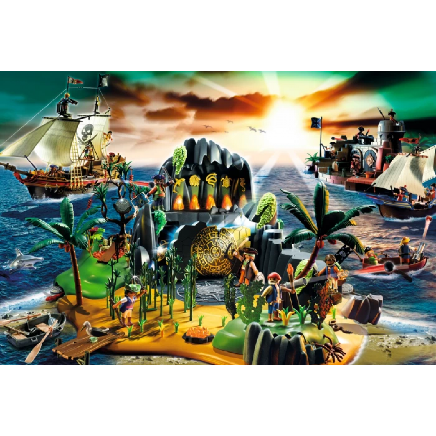 Schmidt Παζλ Playmobil Το Νησί Των Πειρατών (300377)