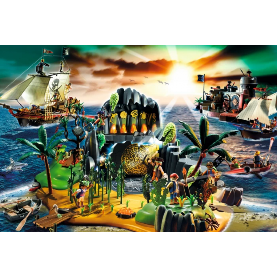 Schmidt Παζλ Playmobil Το Νησί Των Πειρατών (300377) Schmidt Παζλ Playmobil Το Νησί Των Πειρατών (300377)
