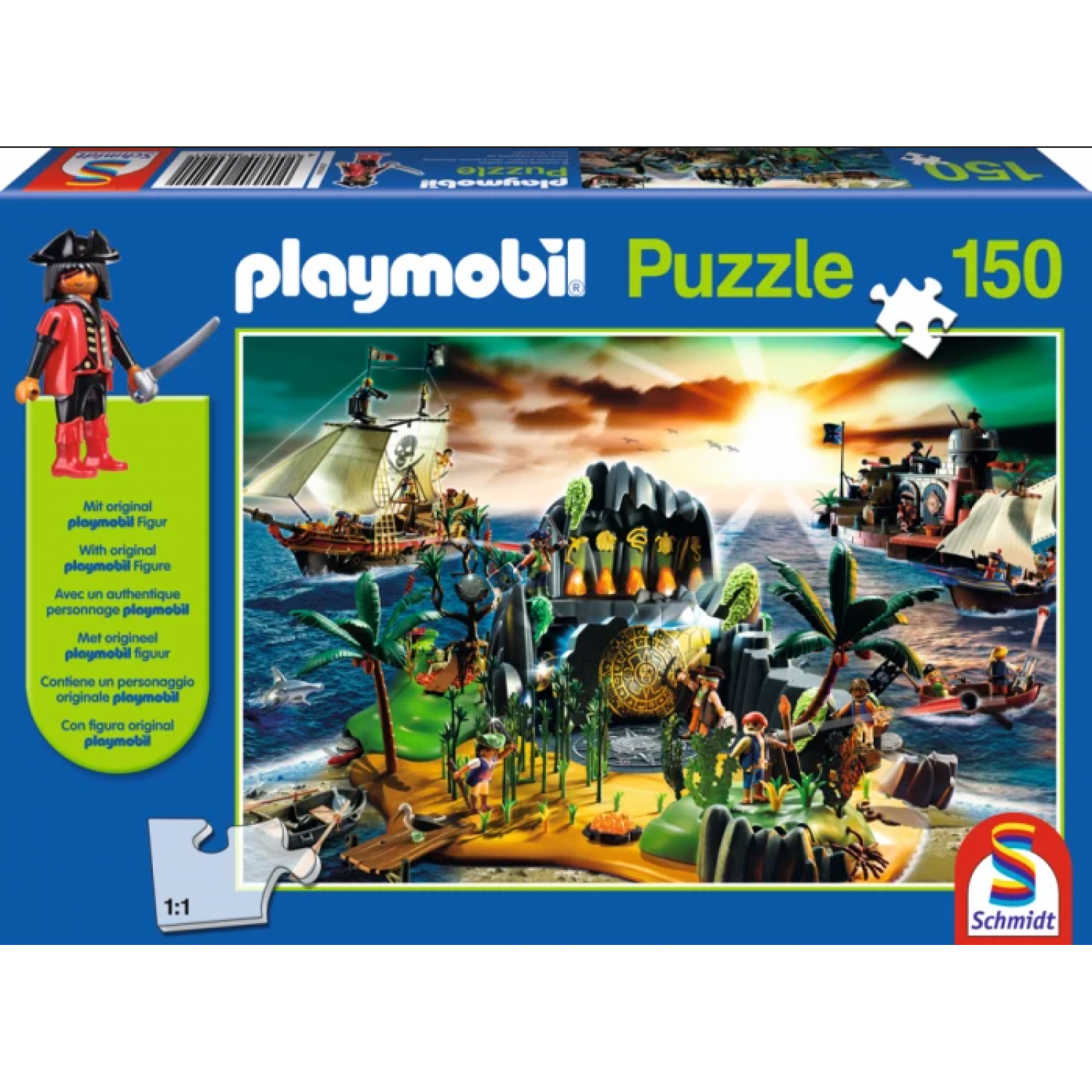 Schmidt Παζλ Playmobil Το Νησί Των Πειρατών (300377)