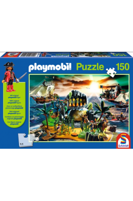 Schmidt Παζλ Playmobil Το Νησί Των Πειρατών (300377)