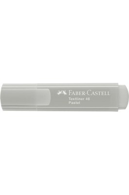 Faber-Castell Textliner 46 Μαρκαδόρος Υπογράμμισης Παστελ Γκρι 5mm