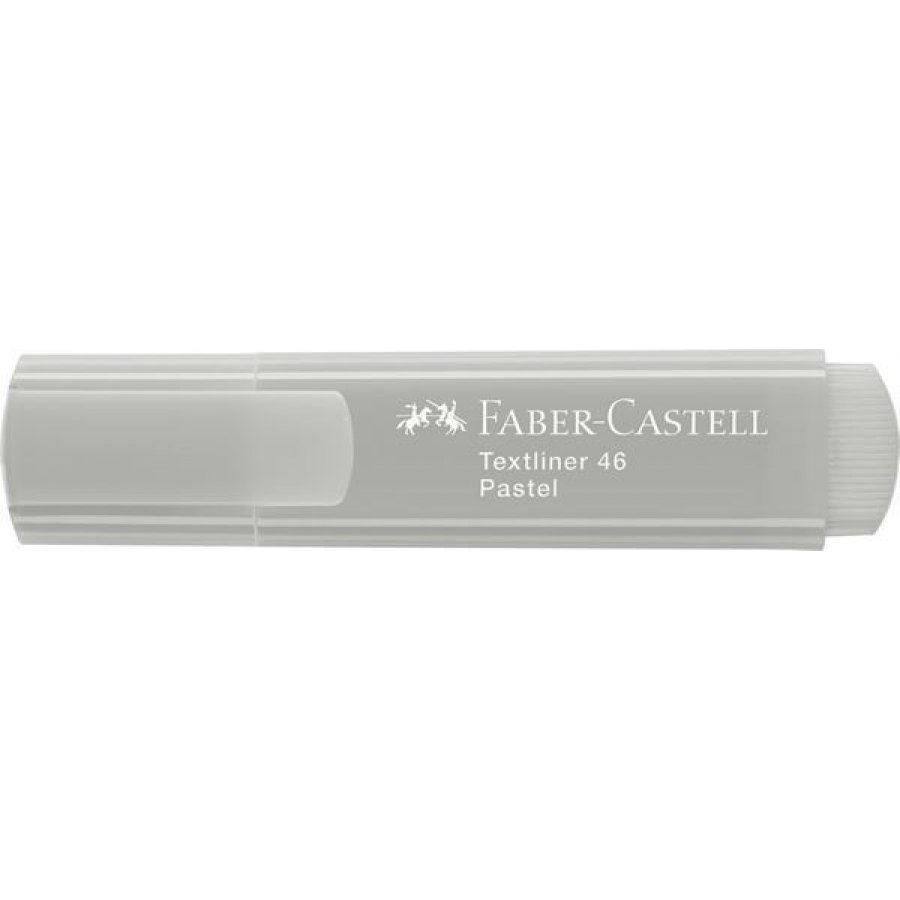 Faber-Castell Textliner 46 Μαρκαδόρος Υπογράμμισης Παστελ Γκρι 5mm Faber-Castell Textliner 46 Μαρκαδόρος Υπογράμμισης Παστελ Γκρι 5mm