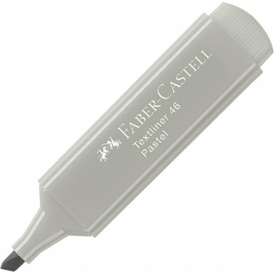 Faber-Castell Textliner 46 Μαρκαδόρος Υπογράμμισης Παστελ Γκρι 5mm Faber-Castell Textliner 46 Μαρκαδόρος Υπογράμμισης Παστελ Γκρι 5mm