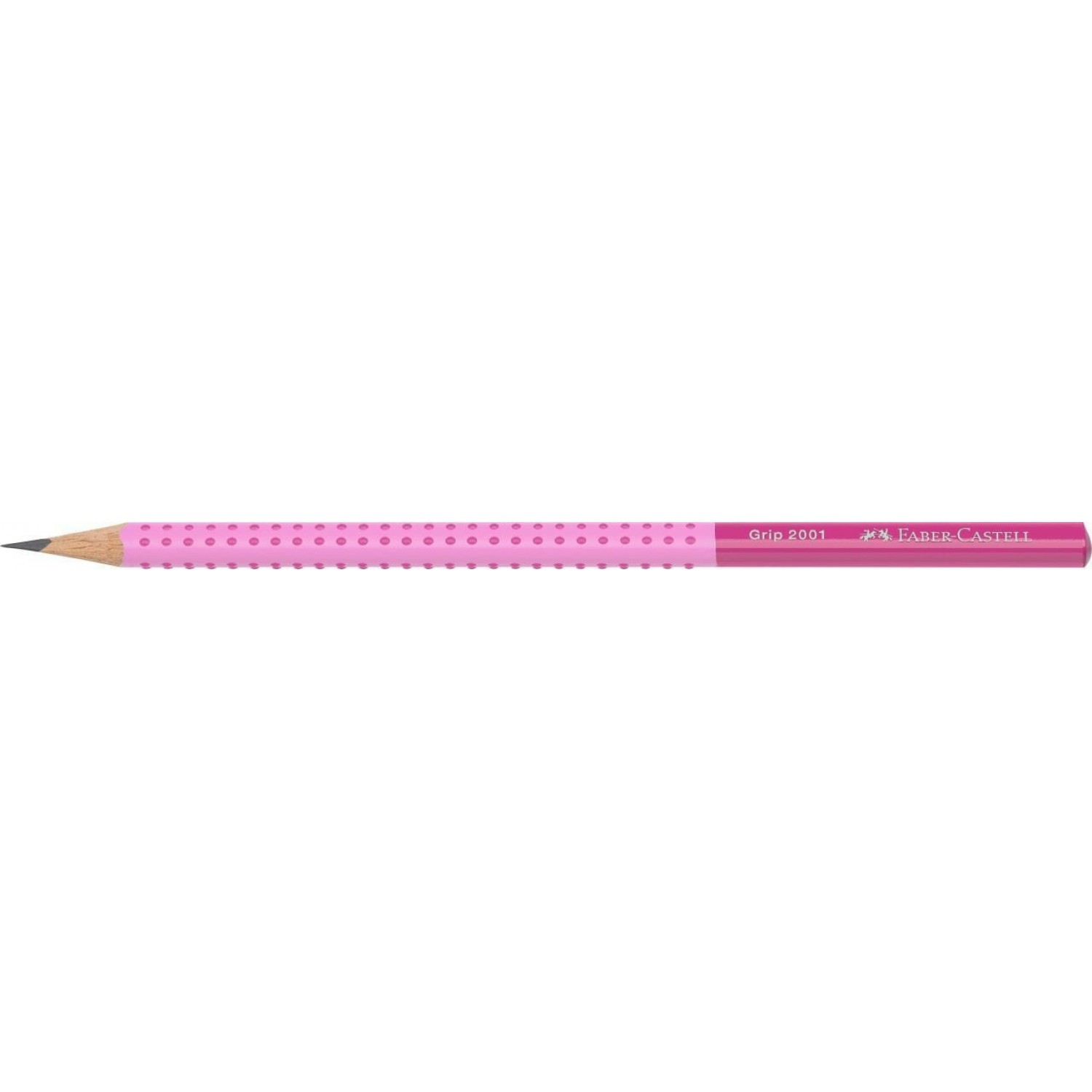 Faber-Castell Grip 2001 Μολύβι B Ροζ/Φούξια Faber-Castell Grip 2001 Μολύβι B Ροζ/Φούξια