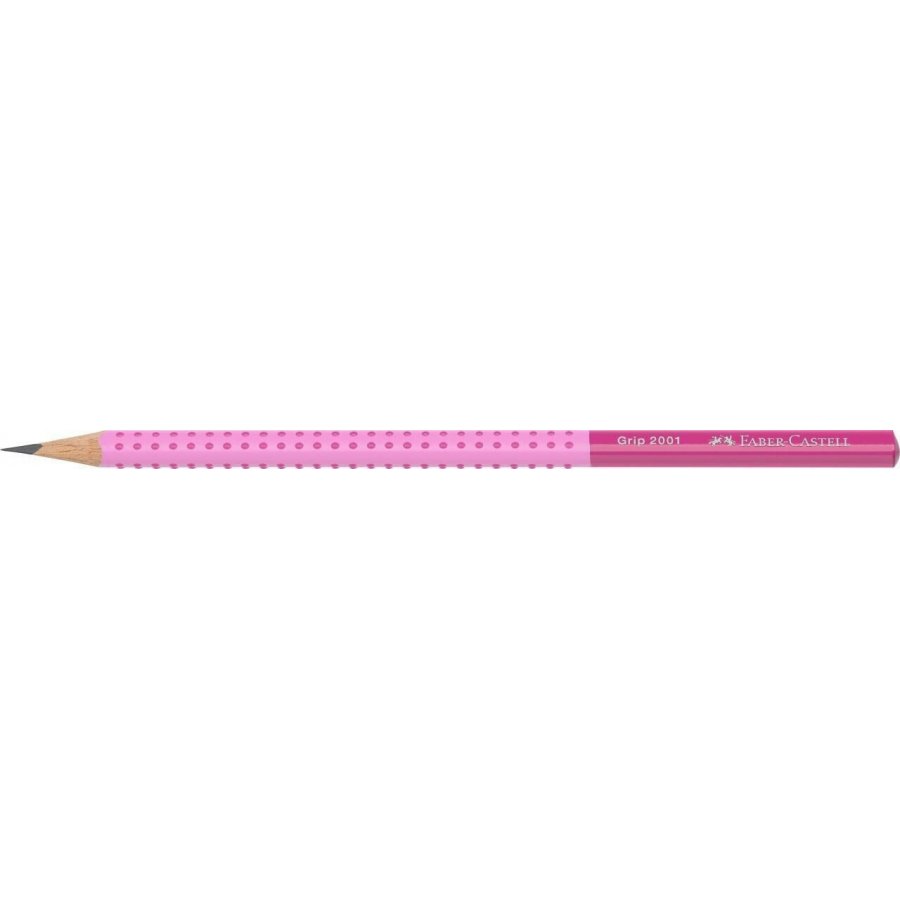 Faber-Castell Grip 2001 Μολύβι B Ροζ/Φούξια Faber-Castell Grip 2001 Μολύβι B Ροζ/Φούξια