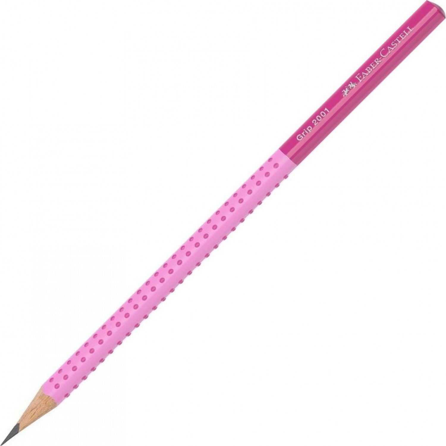 Faber-Castell Grip 2001 Μολύβι B Ροζ/Φούξια Faber-Castell Grip 2001 Μολύβι B Ροζ/Φούξια