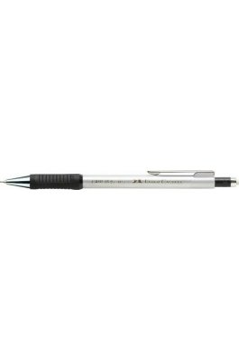 Faber-Castell Grip Μηχανικό Μολύβι 0.7mm με Γόμα σε Ασημί Χρώμα 1347 Faber-Castell Grip Μηχανικό Μολύβι 0.7mm με Γόμα σε Ασημί Χρώμα 1347