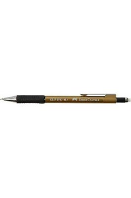Faber-Castell Grip Μηχανικό Μολύβι 0.7mm με Γόμα σε Καφέ Χρώμα 1347 Faber-Castell Grip Μηχανικό Μολύβι 0.7mm με Γόμα σε Καφέ Χρώμα 1347
