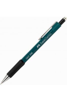 Faber-Castell Grip Μηχανικό Μολύβι 0.7mm με Γόμα 1347 Emerald Faber-Castell Grip Μηχανικό Μολύβι 0.7mm με Γόμα 1347 Emerald
