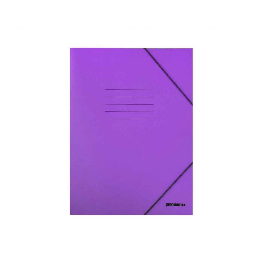 Premium Ντοσιέ Πρεσπάν με Λάστιχο 25 x 35cm Μωβ (12810) Premium Ντοσιέ Πρεσπάν με Λάστιχο 25 x 35cm Μωβ (12810)