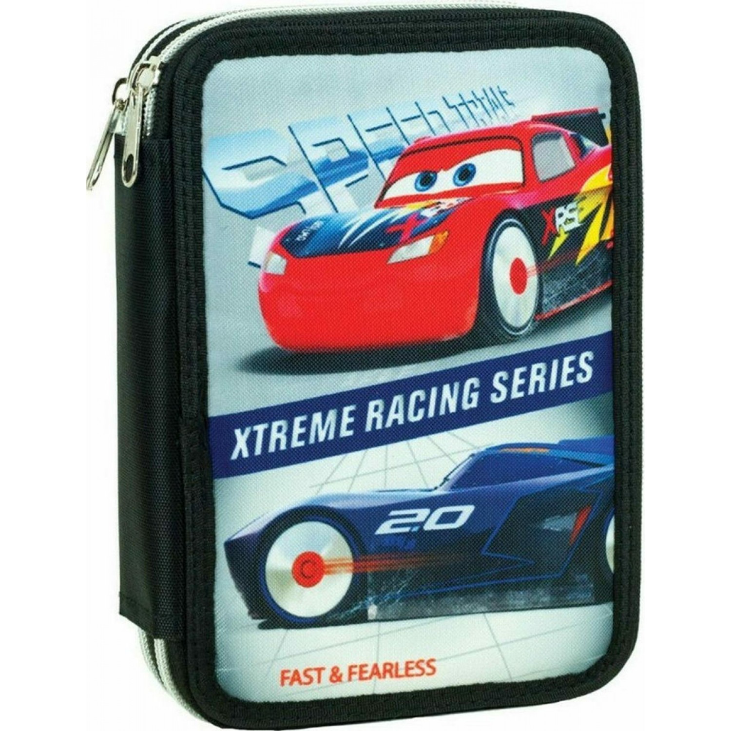 Gim Κασετίνα Γεμάτη Cars Thunder με 2 Θήκες (34145100) Gim Κασετίνα Γεμάτη Cars Thunder με 2 Θήκες (34145100)