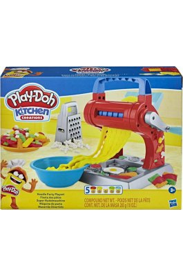 Hasbro Play-Doh Πλαστελίνη - Παιχνίδι Kitchen Creations Noodle Party