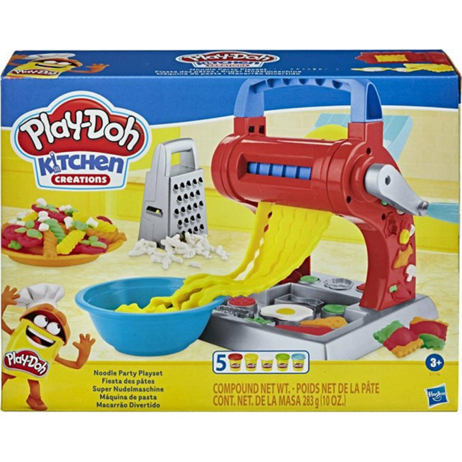 Hasbro Play-Doh Πλαστελίνη - Παιχνίδι Kitchen Creations Noodle Party Hasbro Play-Doh Πλαστελίνη - Παιχνίδι Kitchen Creations Noodle Party