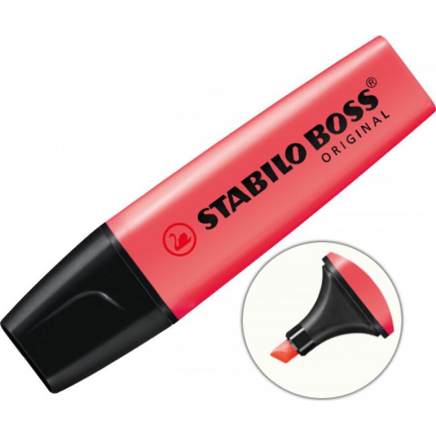 Stabilo Boss Original Μαρκαδόρος Υπογράμμισης Κόκκινο (70/40) Stabilo Boss Original Μαρκαδόρος Υπογράμμισης Κόκκινο (70/40)