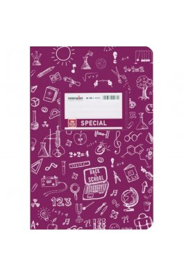 Typotrust Τετράδιο Special Doodles Ριγέ 50Φ. Μωβ (04313) Typotrust Τετράδιο Special Doodles Ριγέ 50Φ. Μωβ (04313)
