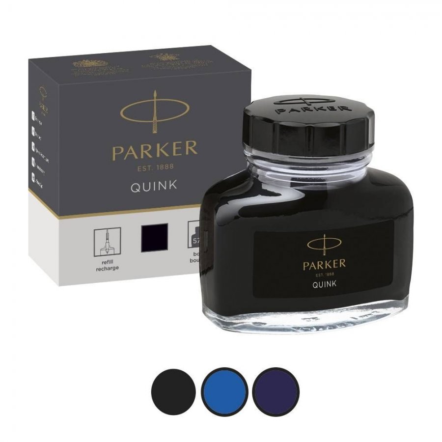 Parker Quink Ανταλλακτικό Μελάνι για Πένα Μαύρο 57ml Parker Quink Ανταλλακτικό Μελάνι για Πένα Μαύρο 57ml