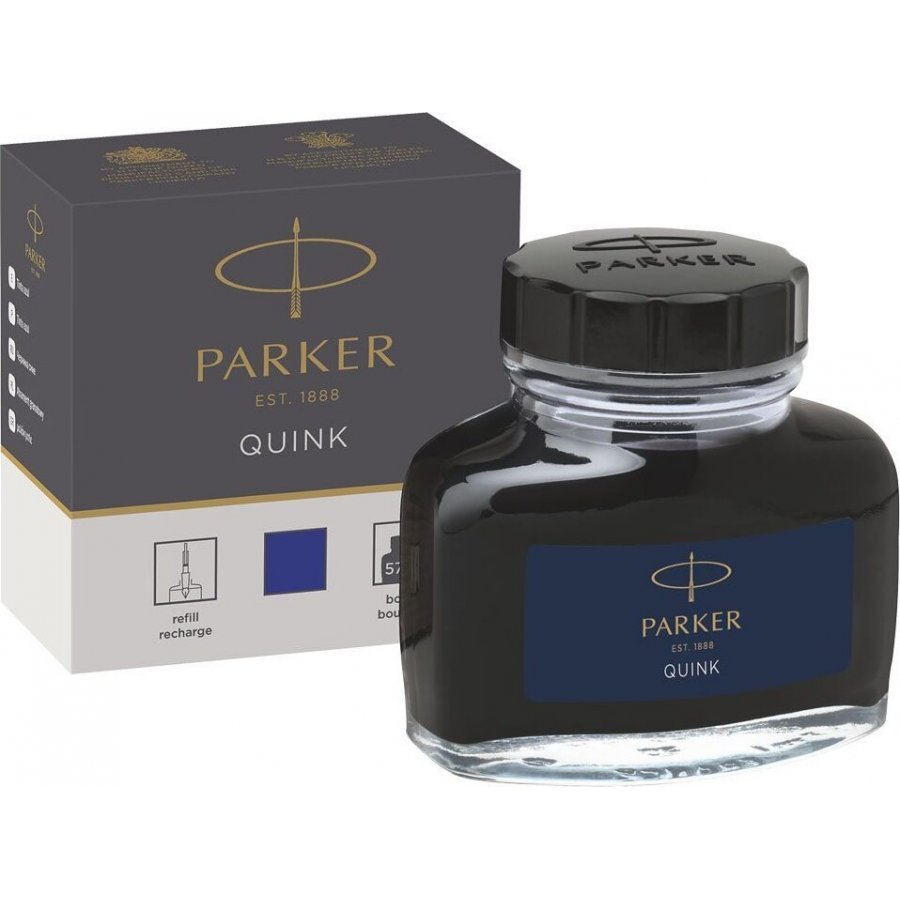 Parker Quink Ανταλλακτικό Μελάνι για Πένα Μπλε 57ml Parker Quink Ανταλλακτικό Μελάνι για Πένα Μπλε 57ml