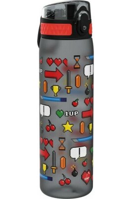 Ion8 Πλαστικό Παγούρι Slim Gaming σε Γκρι χρώμα 500ml